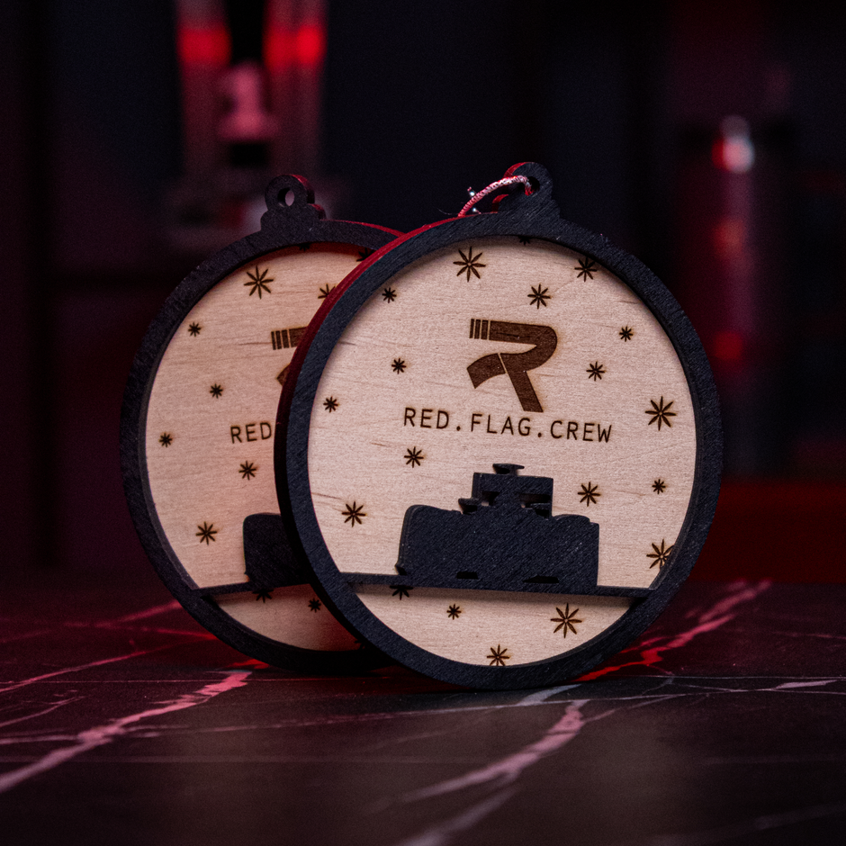 Red Flag Crew karácsonyi dísz
