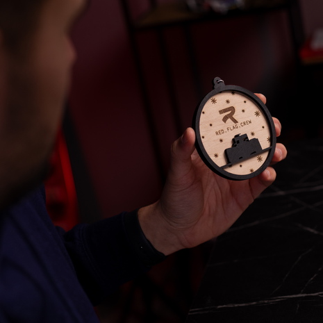 Red Flag Crew karácsonyi dísz