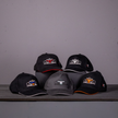 Red Flag Crew F1 embroidered red baseball cap with adjustable metal buckle