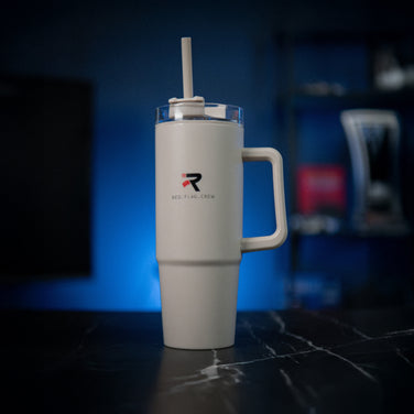 Duplafalú RFC kulacs 900ml ergonomikus kialakítással és logóval.